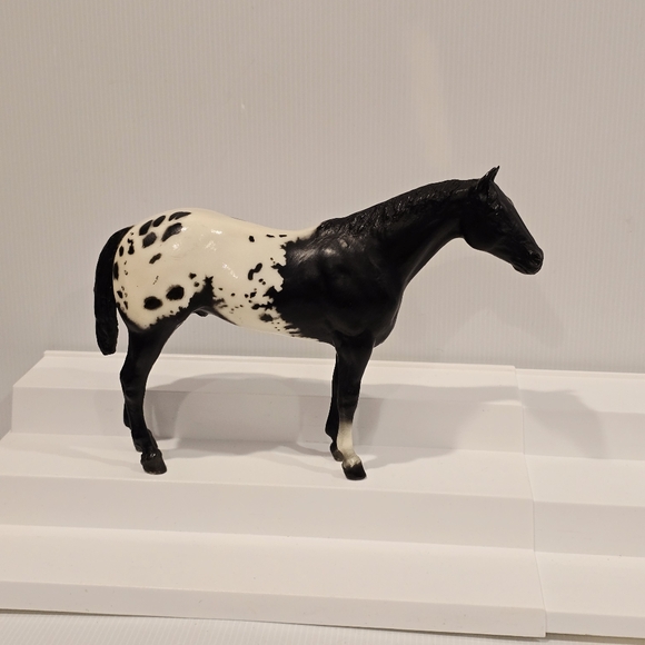 Breyer #66 Stud Spider Black Blanket Appaloosa Traditional - Picture 5 of 13